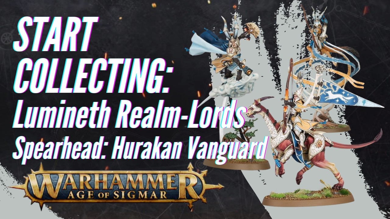 Начните собирать Age of Sigmar: Lumineth Realm-Lords - Spearhead Hurakan Vanguard