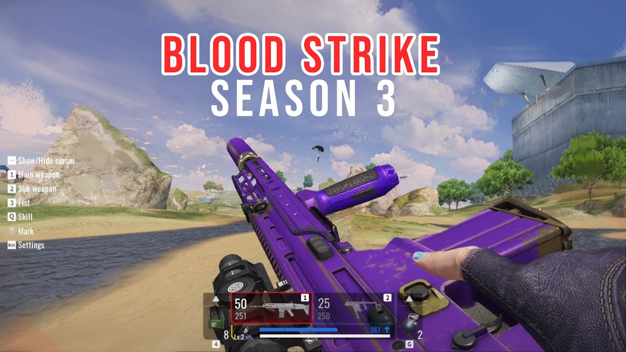 លេងហ្គេម Blood Strike Season 3 | Cambodia Gameplay
