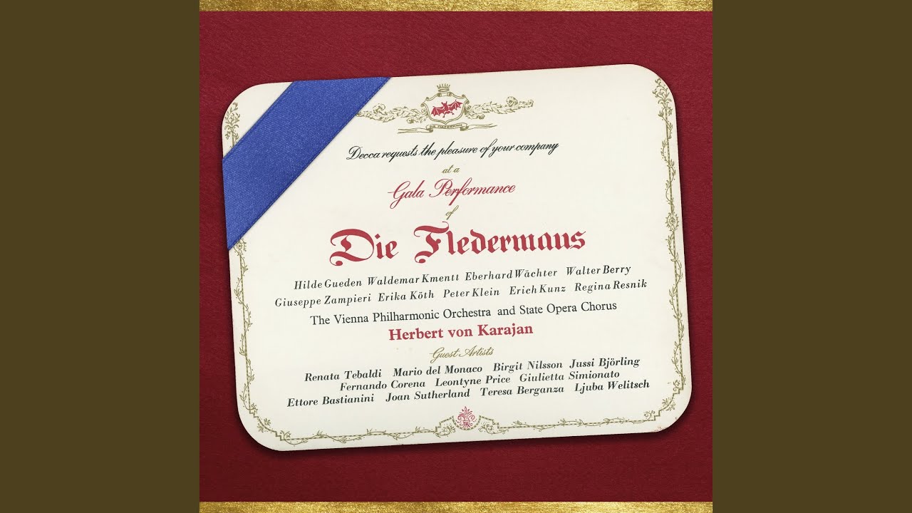 J. Strauss II: Die Fledermaus, Act I: No. 4, Trio. So muss allein ich bleiben – Dialogue (2025...