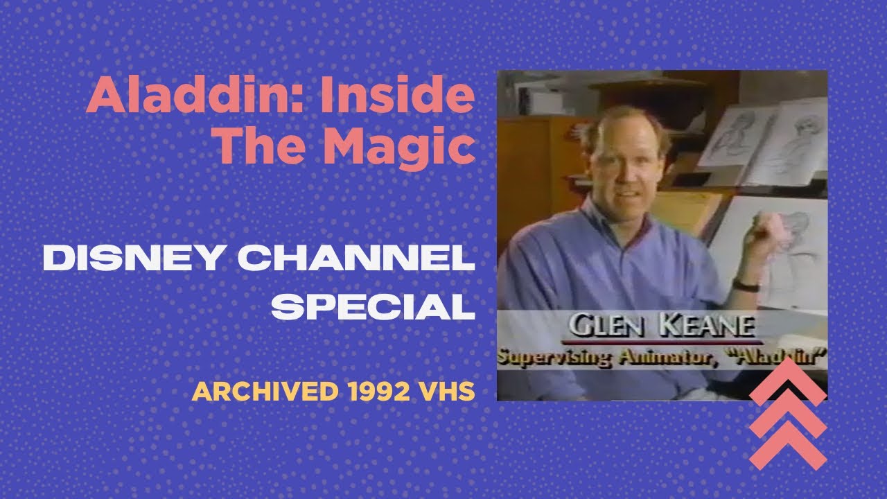 Aladdin: Inside The Magic | Disney Channel Special 1992 | Hard To Find 
