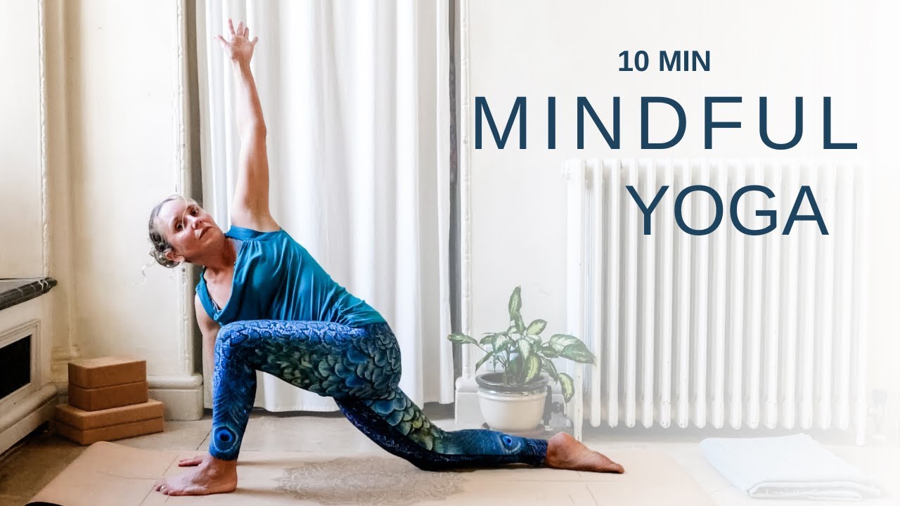 10 minute mindful yoga for calm & self-care