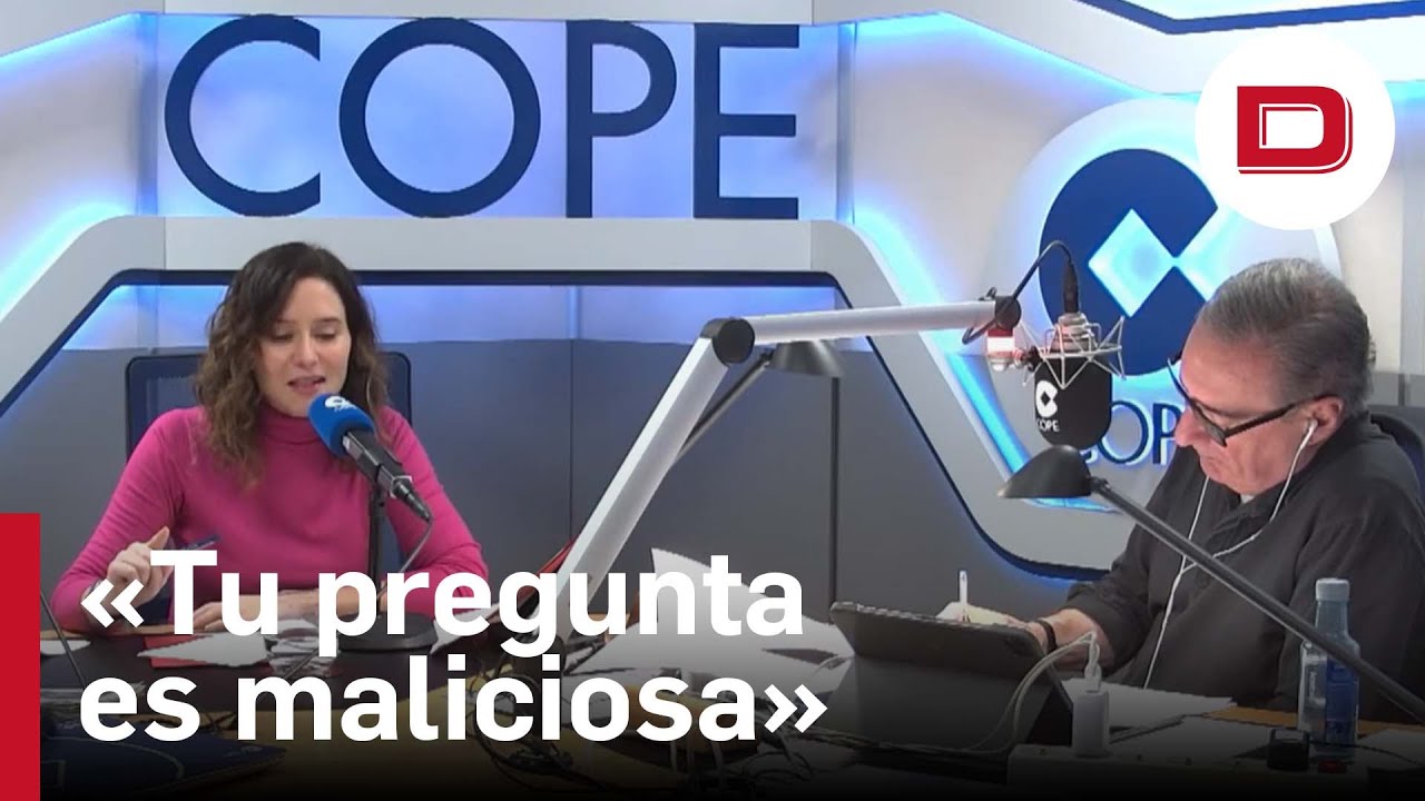 Encontronazo de Ayuso con Carmelo Encinas por las residencias: «Tu pregunta es maliciosa»
