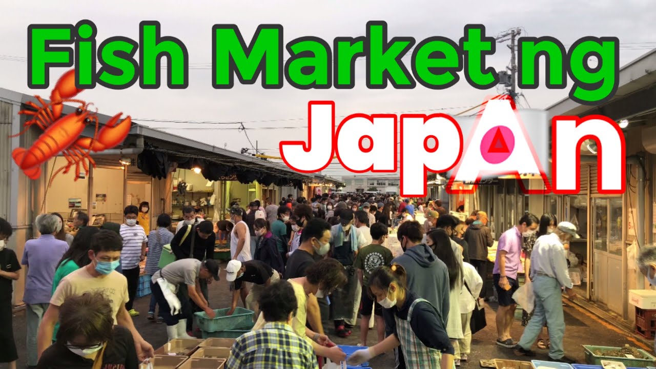 Fish Market in Central Japan | Isdaan sa Japan | Ofw sa Japan namimili ng isda