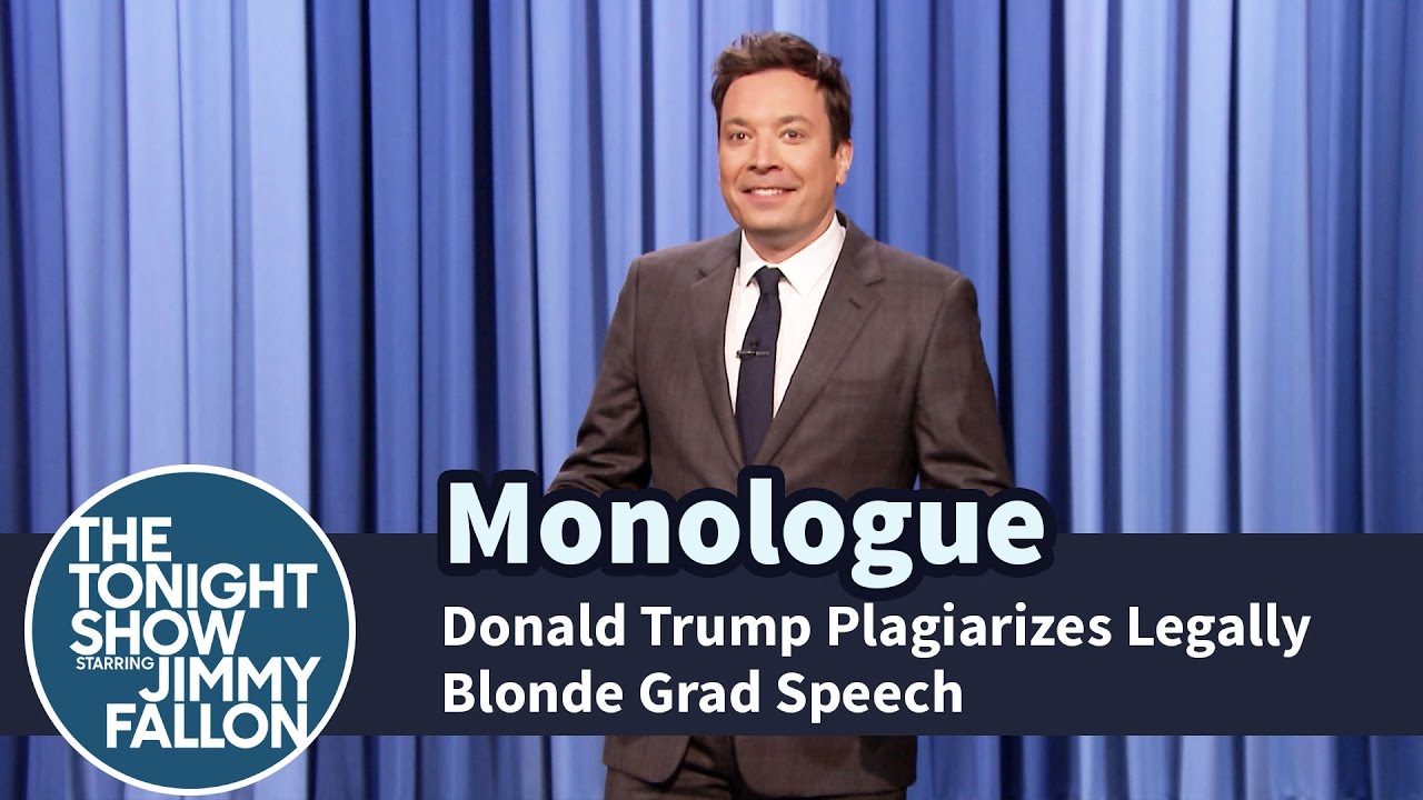 Donald Trump Plagiarizes Legally Blonde Grad Speech