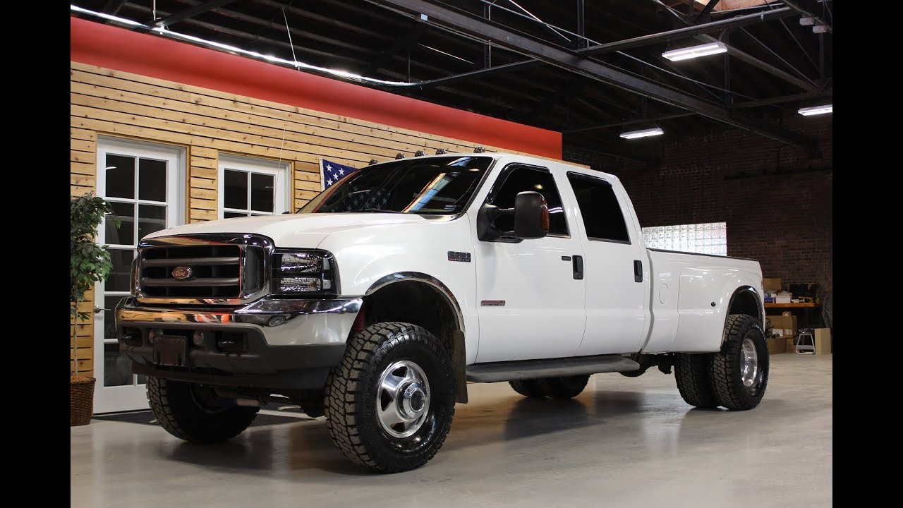2004 Ford F350 4x4 Lariat on 35s DRW Lifted, Leather, 127k FOR SALE COLD START!!!