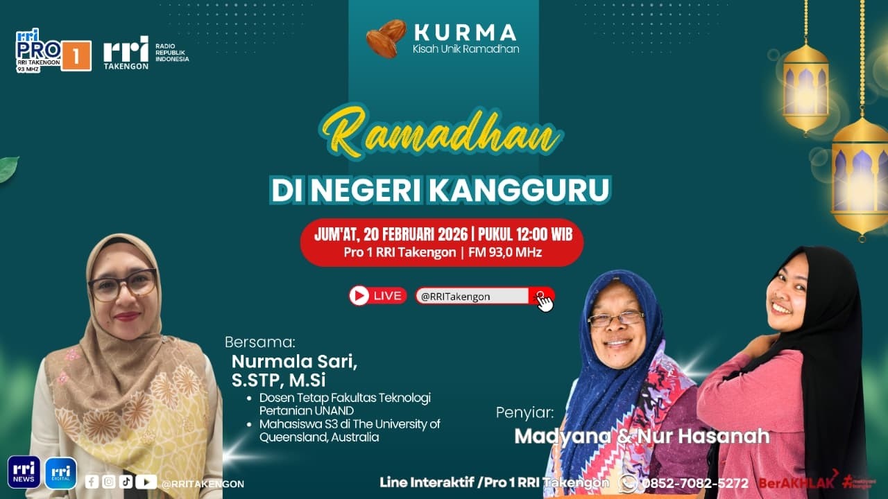 KURMA (KISAH UNIK RAMADHAN) | RRI TAKENGON || JUM