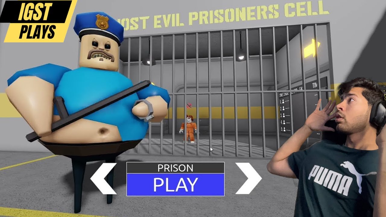 I Tried Escaping Barry Prison 😨 | Roblox Prison Run Part 1