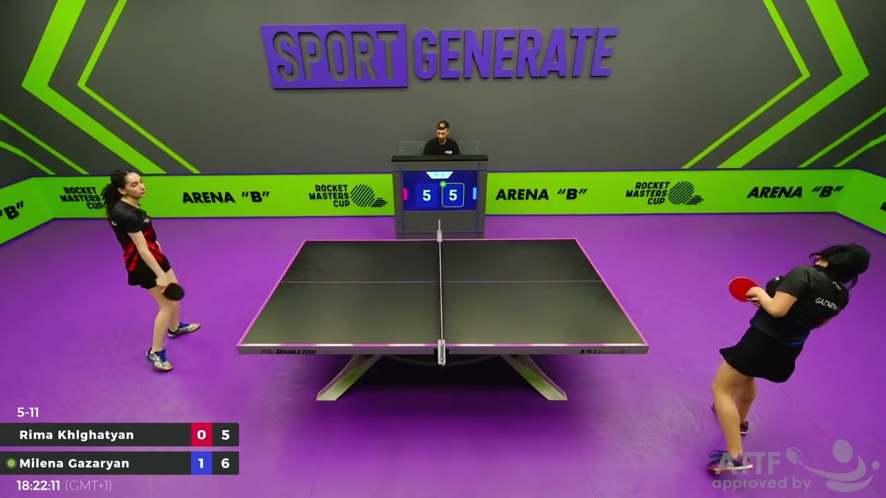 Table Tennis | R.Khlghatyan - M.Gazaryan | 25.02.2026 18:15 (CET) | RMC.W 35293977