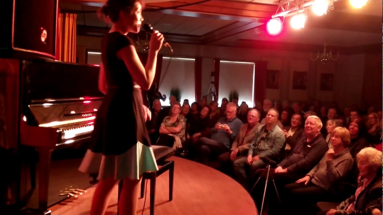 Stephanie Trick at the Classic Jazz Concert Club, Sassenheim, The Netherlands, February 19, 2017