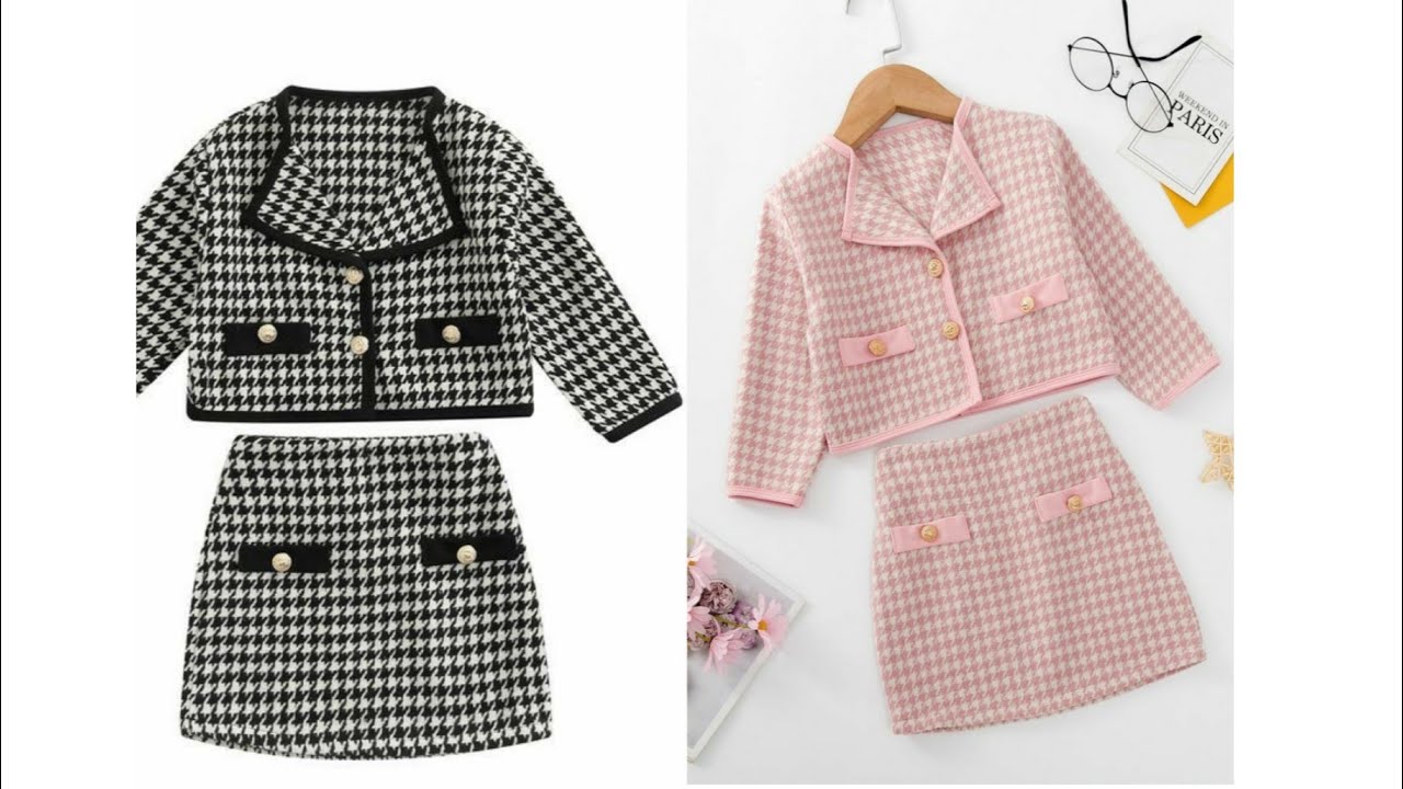 تفصيل وخياطة فستان العيد للبنات 👗✂️عمر  ( 5 سنوات ) 🥰❤