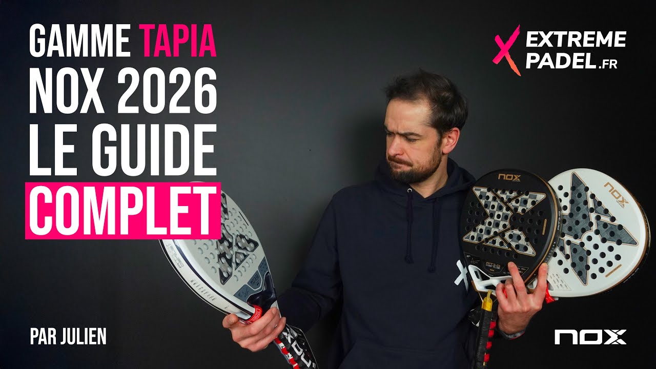 NOUVELLES NOX AT10 2026 : Laquelle Choisir ? 🤯 Test et Comparatif des 3 Raquettes d'Agustín Tapia
