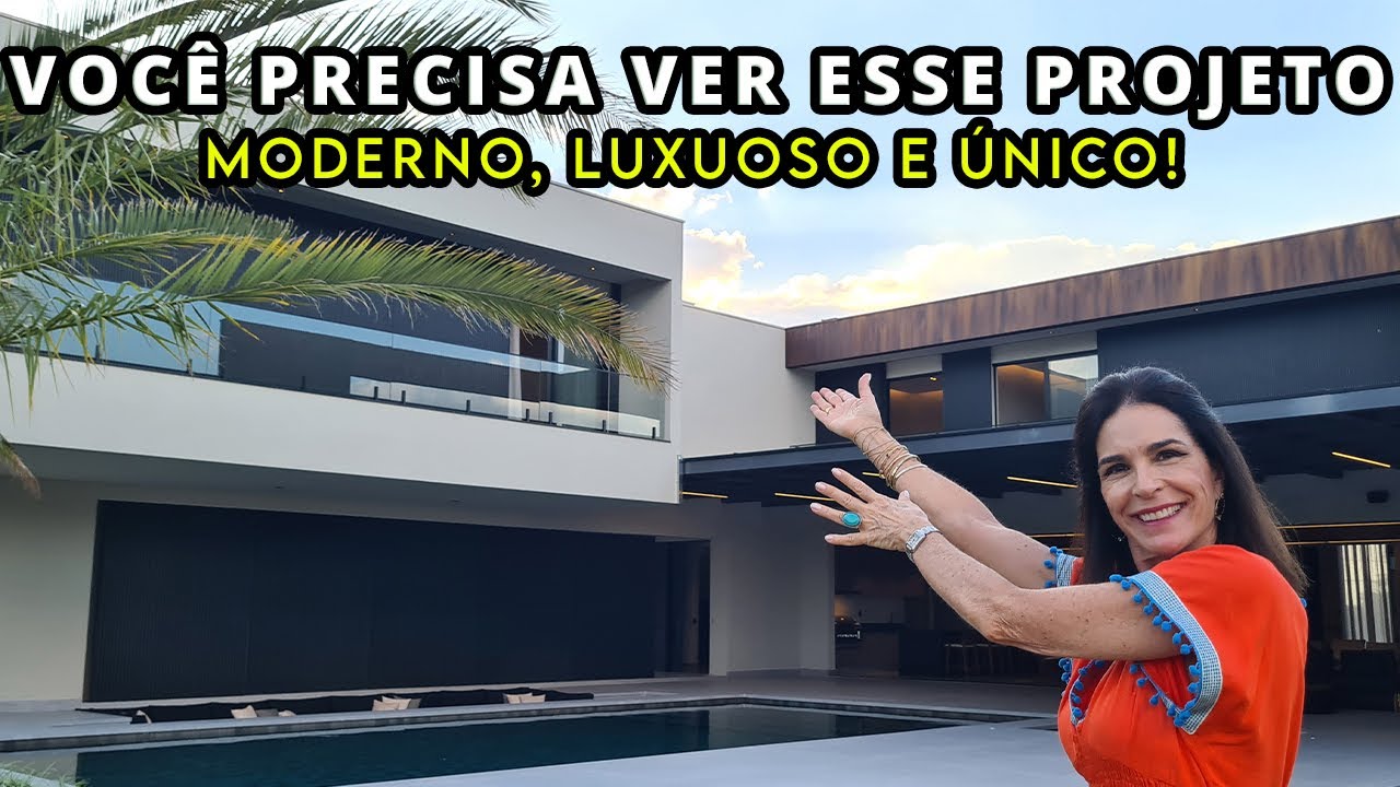 MANSÃO MODERNA E LUXUOSA NO CONDOMÍNIO FAZENDA VILA REAL ITU