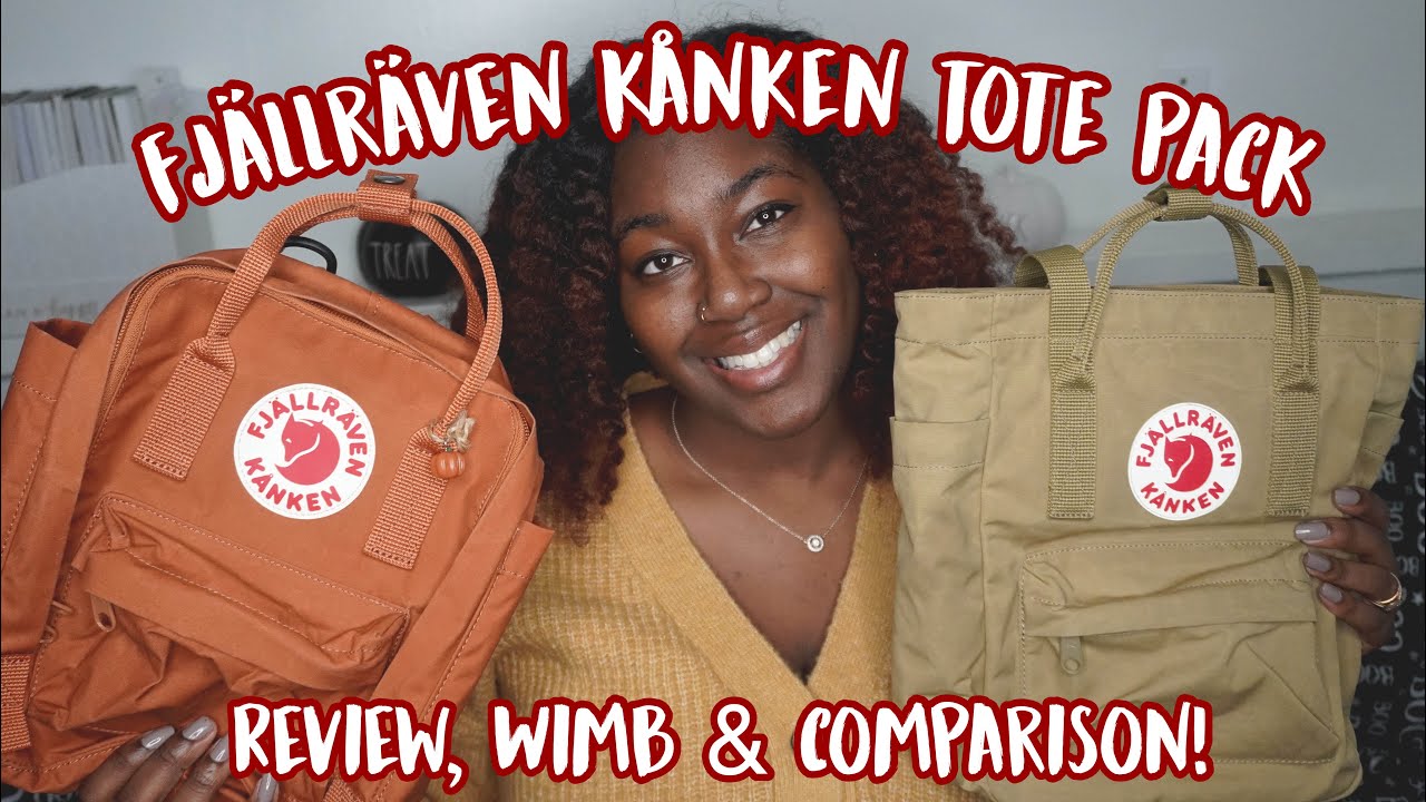 Fjallraven Kanken Totepack review & comparison! | What’s in my bag Fall 2020