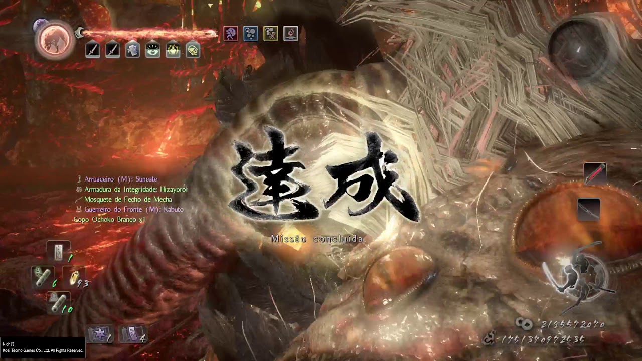 Nioh DICAS  como preparar Build Haybusa (Atributos desta build neste canal).