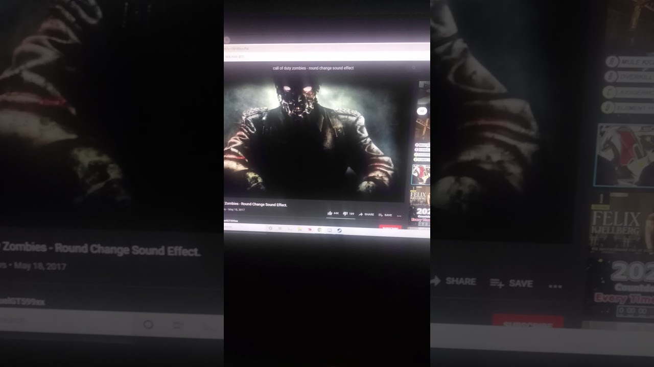 Perfectly Timing the COD Zombies Round Change sound effect on new years