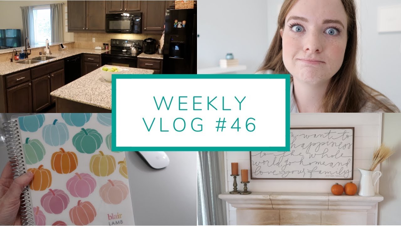 Cozy Weather, Decorating for Fall, + Mini Clean With Me | Weekly Vlog #46 | September 17-22, 2018