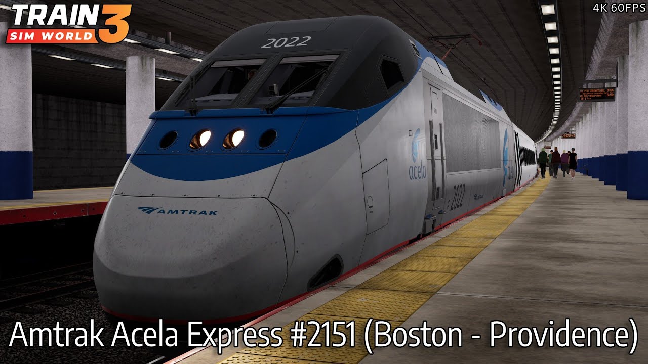 Amtrak Acela Express #2151 (Boston - Providence) - NEC: Boston - Providence - Acela - TSW3