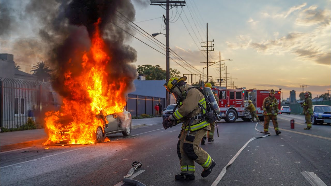 LAFD Light Force 66: Nissan Fire