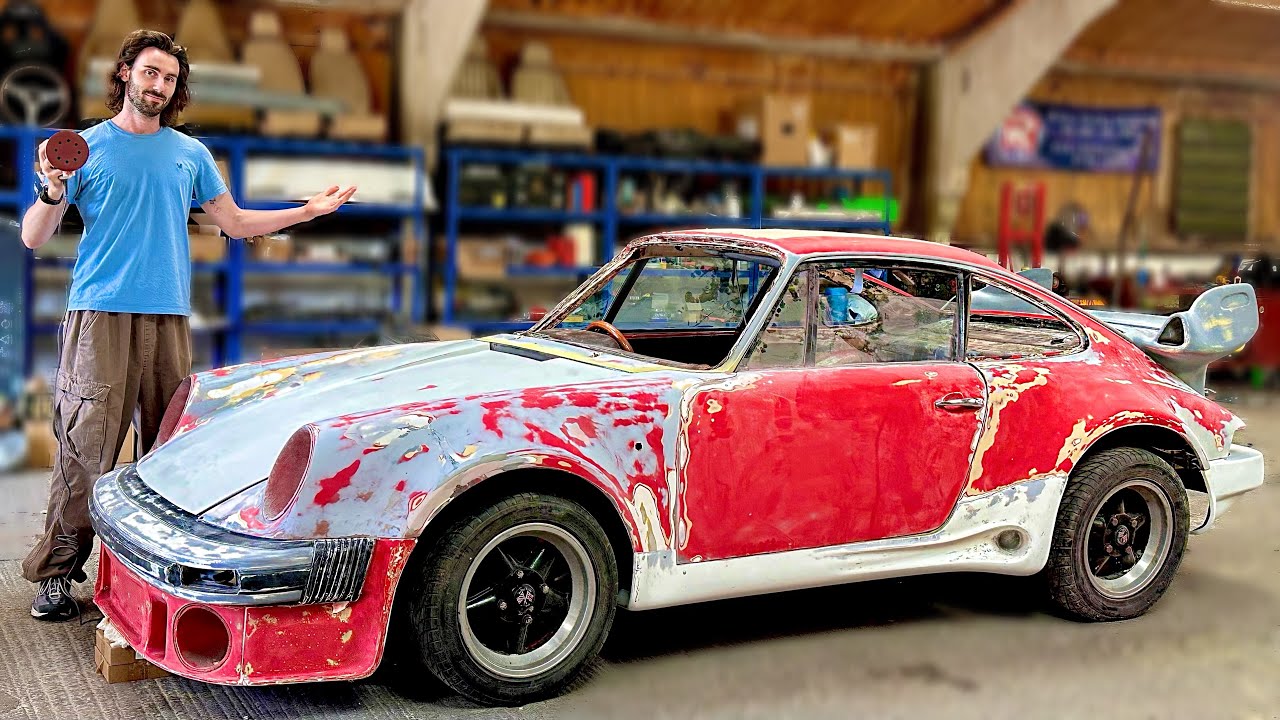 Я очистил 40 лет краски со своего поддельного Porsche 911