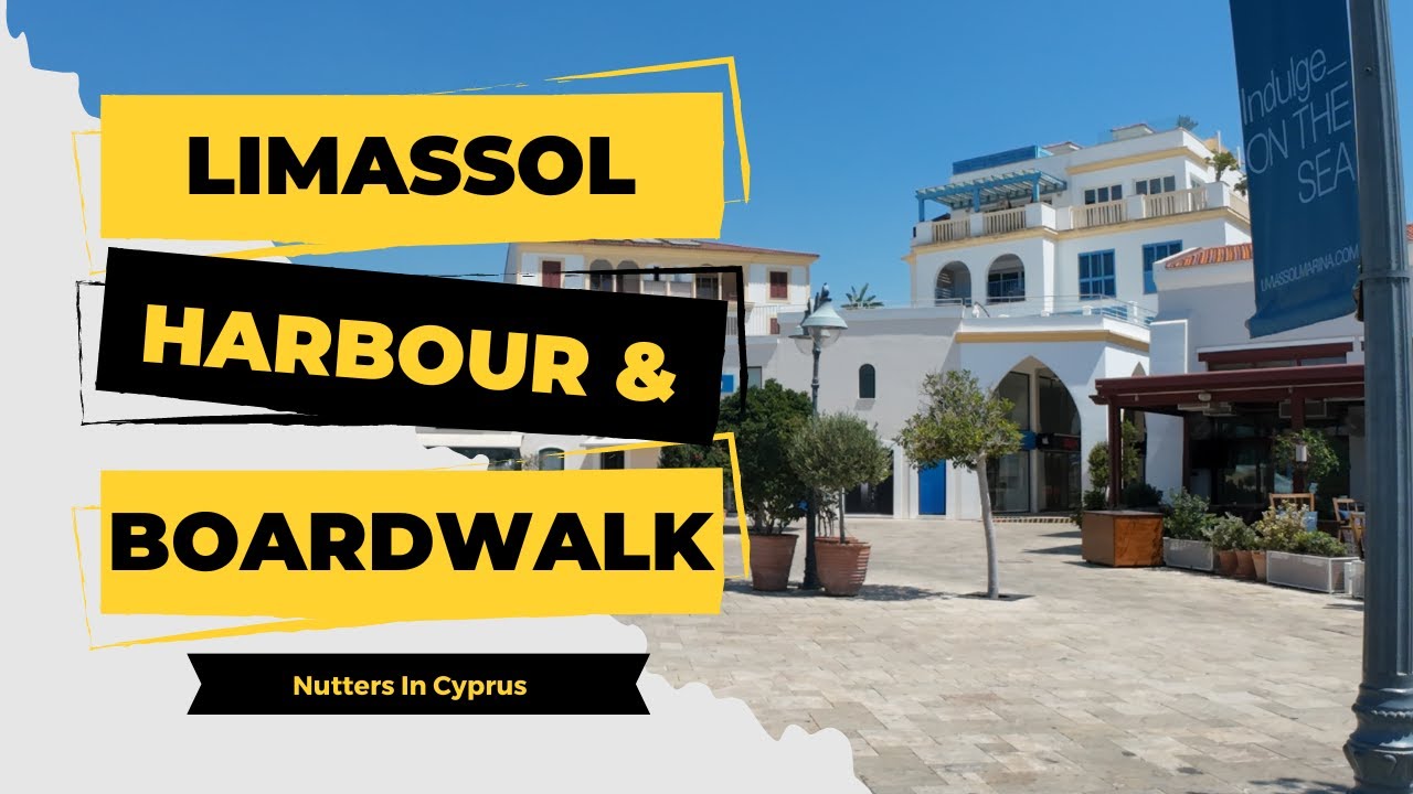 Morning Walk Limassol Marina in Cyprus with Iced Latte at Cafe Nero!