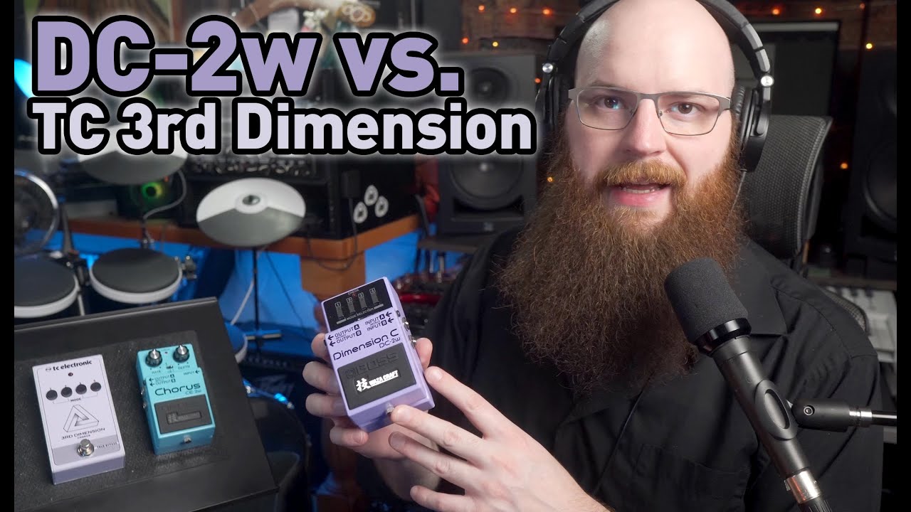 Boss DC-2w против TC Electronic 3rd Dimension | Сравнение хоров
