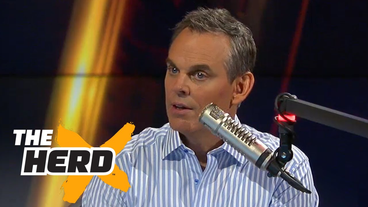 Colin explains why Manning vs Brady was the best NFL rivalry EVER | THE HERD