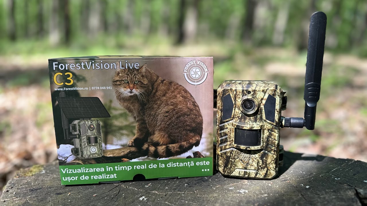 Unboxing cameră v&acirc;nătoare rom&acirc;nească ForestVision Live C3! 0774048941
