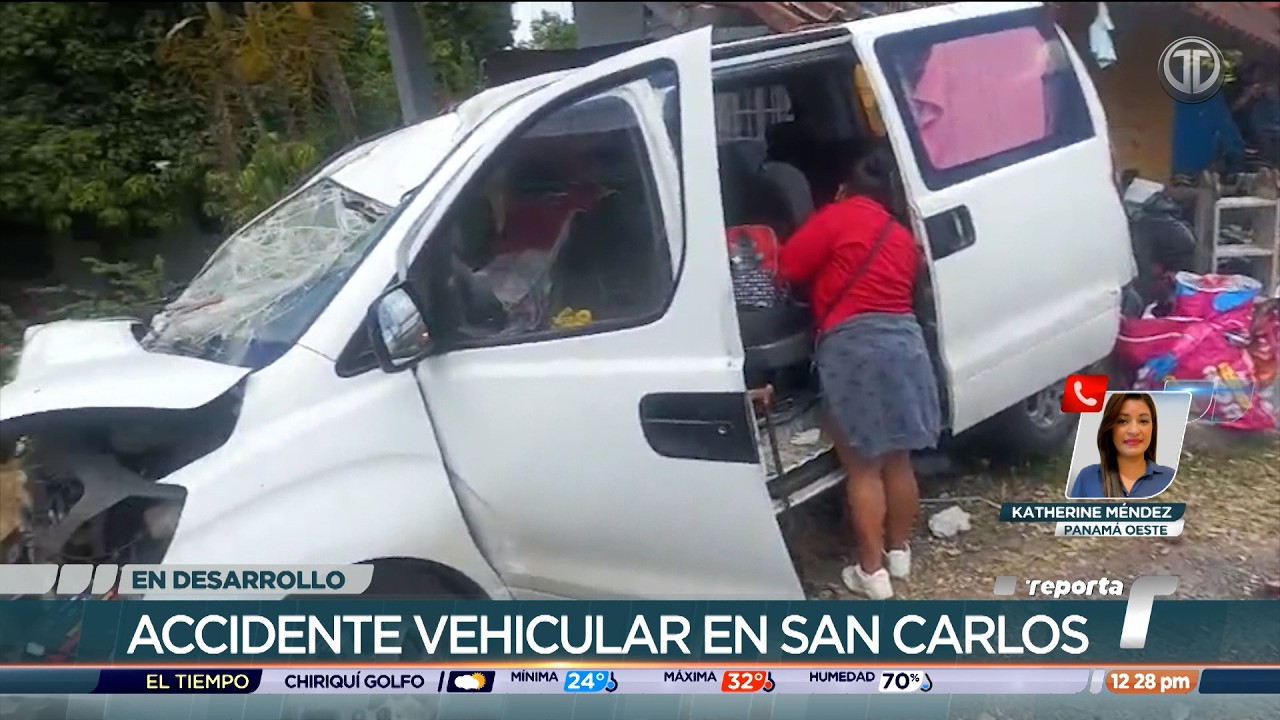 Nueve personas resultan heridas tras accidente de tránsito en San Carlos