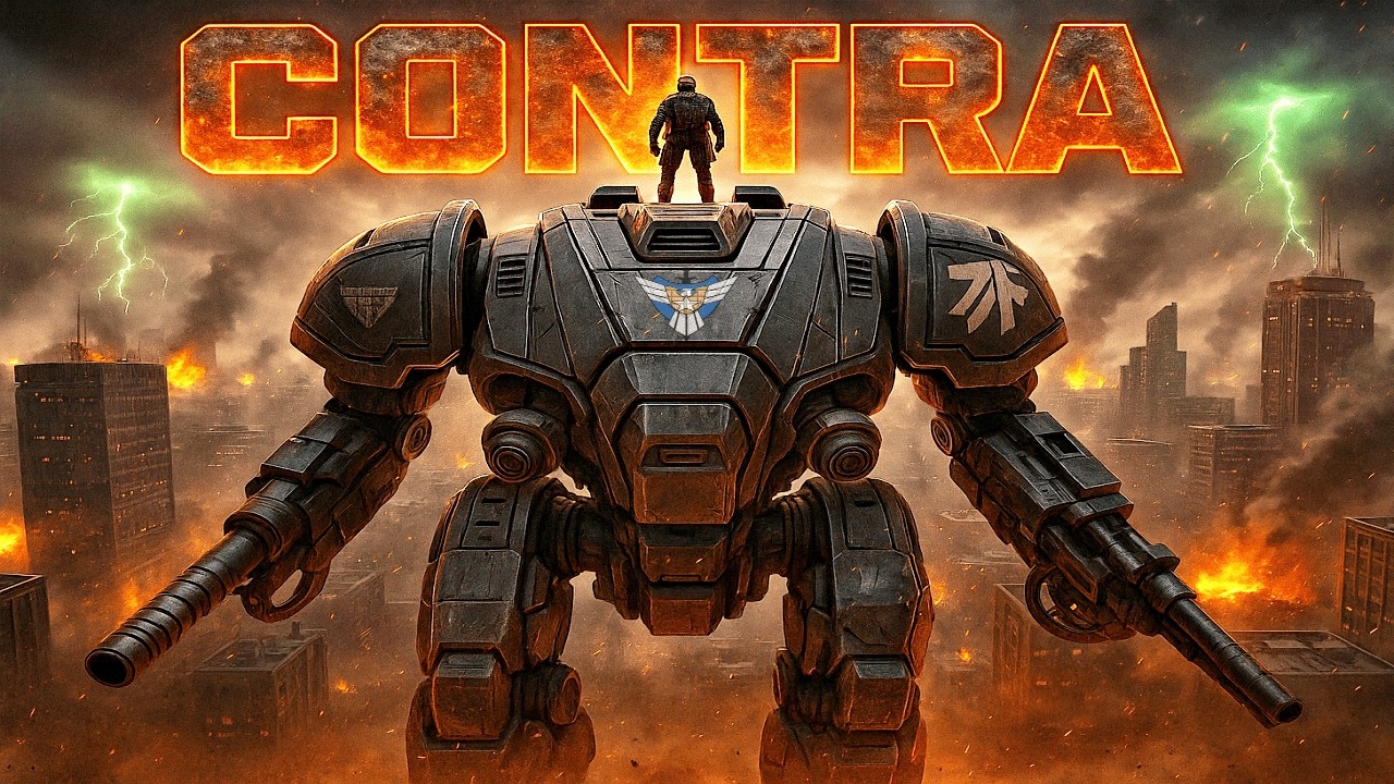C&C Generals Zero Hour | 1v7 Contra Mod &ndash; Mecha Assault Begins!