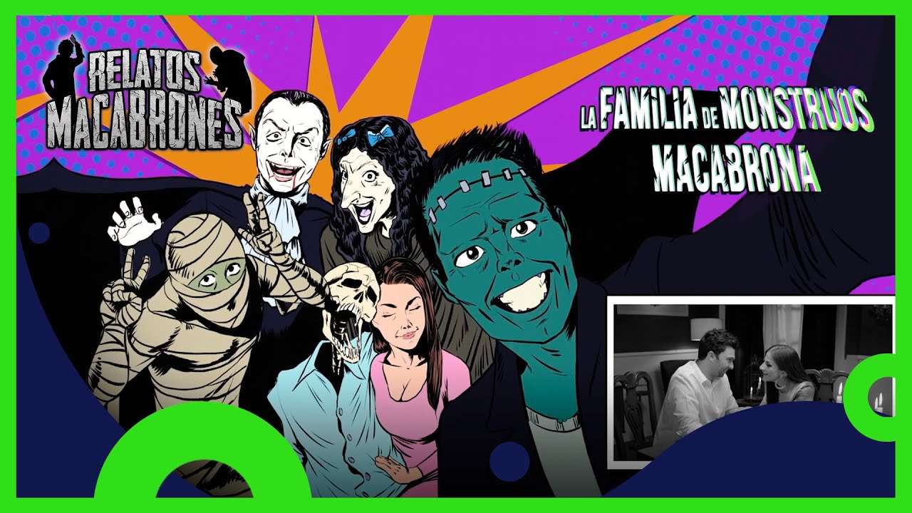 Relatos Macabrones 2/4: La familia de monstruos macabrona | C12 T3 | Distrito Comedia
