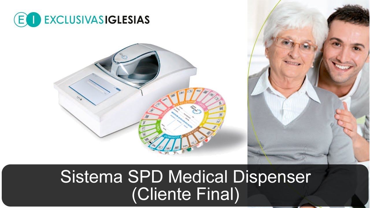 Sistema Dispensação Pessoalizada Medicamentos MEDICAL DISPENSER para cliente final