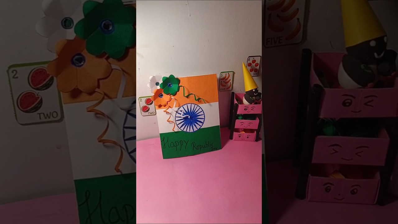 republic Day card making 