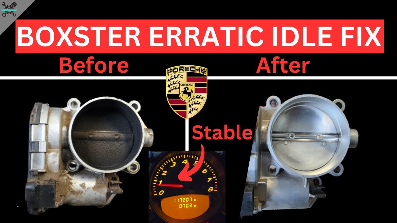 Fixing Erratic Idle on 986 Boxster | Hunting Idle Fix Porsche Boxster