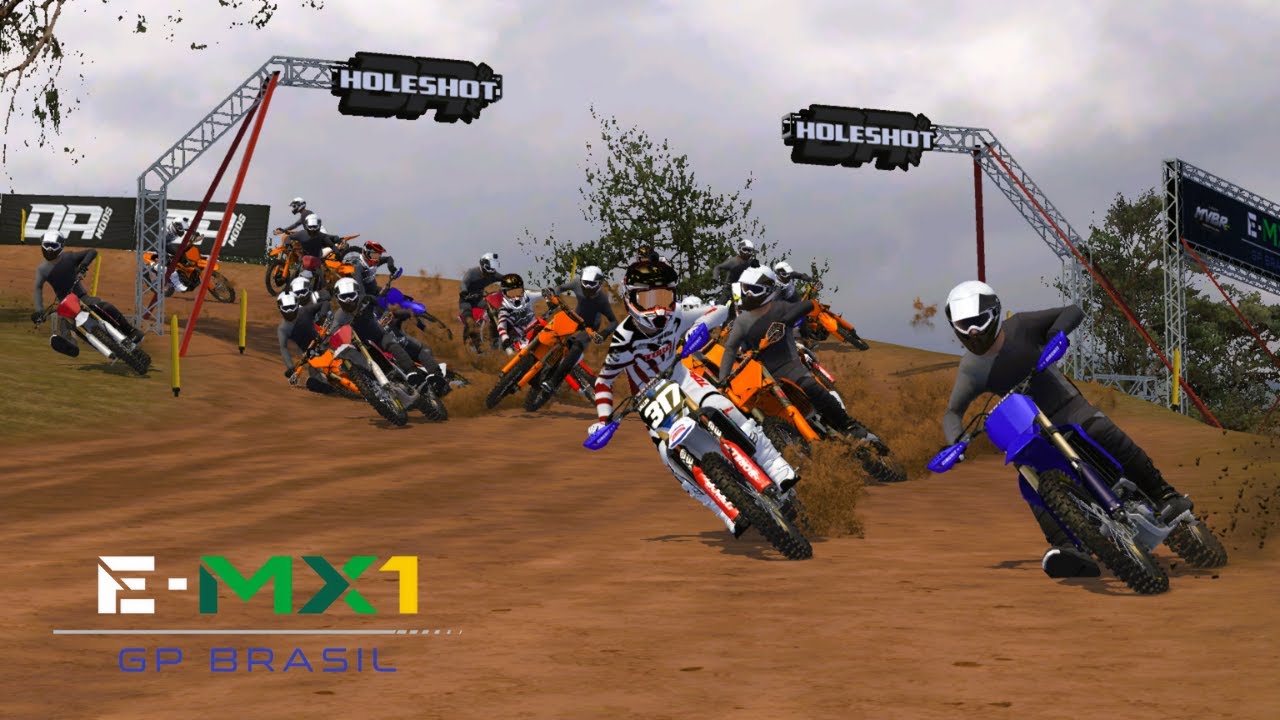 HIGHLIGHTS MX2jr 1ª ETAPA DO CAMPEONATO BRASILEIRO E-SPORTS | 2025 E-MX1GP Ponta Grossa - Round 1
