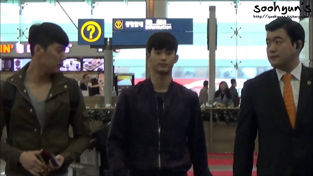 140403 Incheon Airport - 김수현 광저우 출국