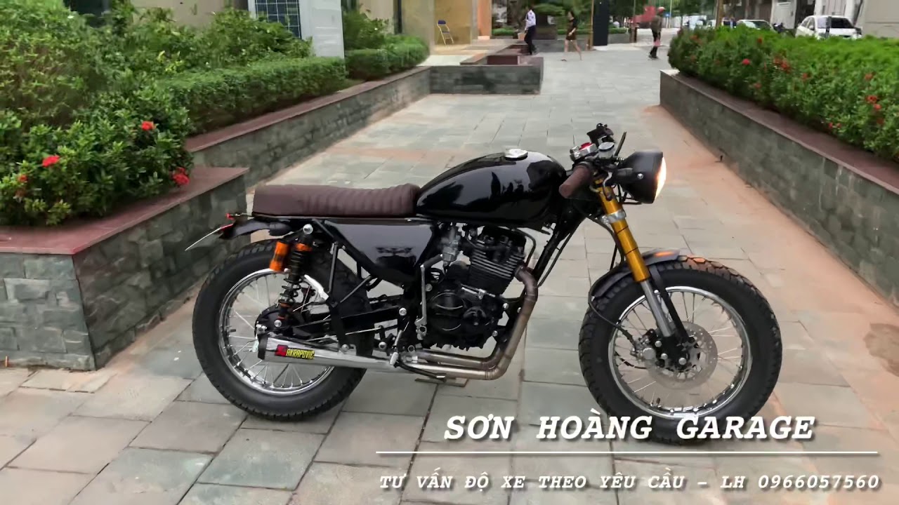 Lifan 150 độ Brat Cafe by Sơn Ho&agrave;ng Garage