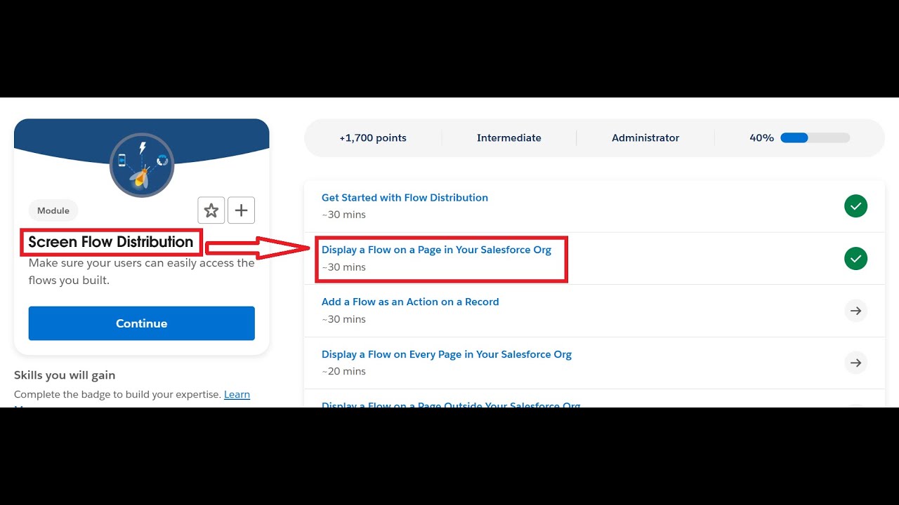 Display a Flow on a Page in Your Salesforce Org | Screen Flow Distribution | Salesforce