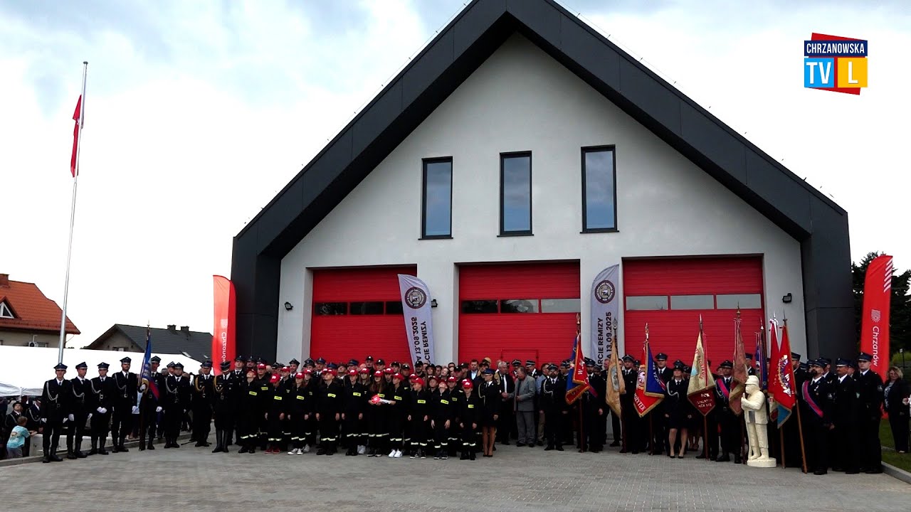 Druhowie OSP w Płazie przenieśli się do nowoczesnej remizy
