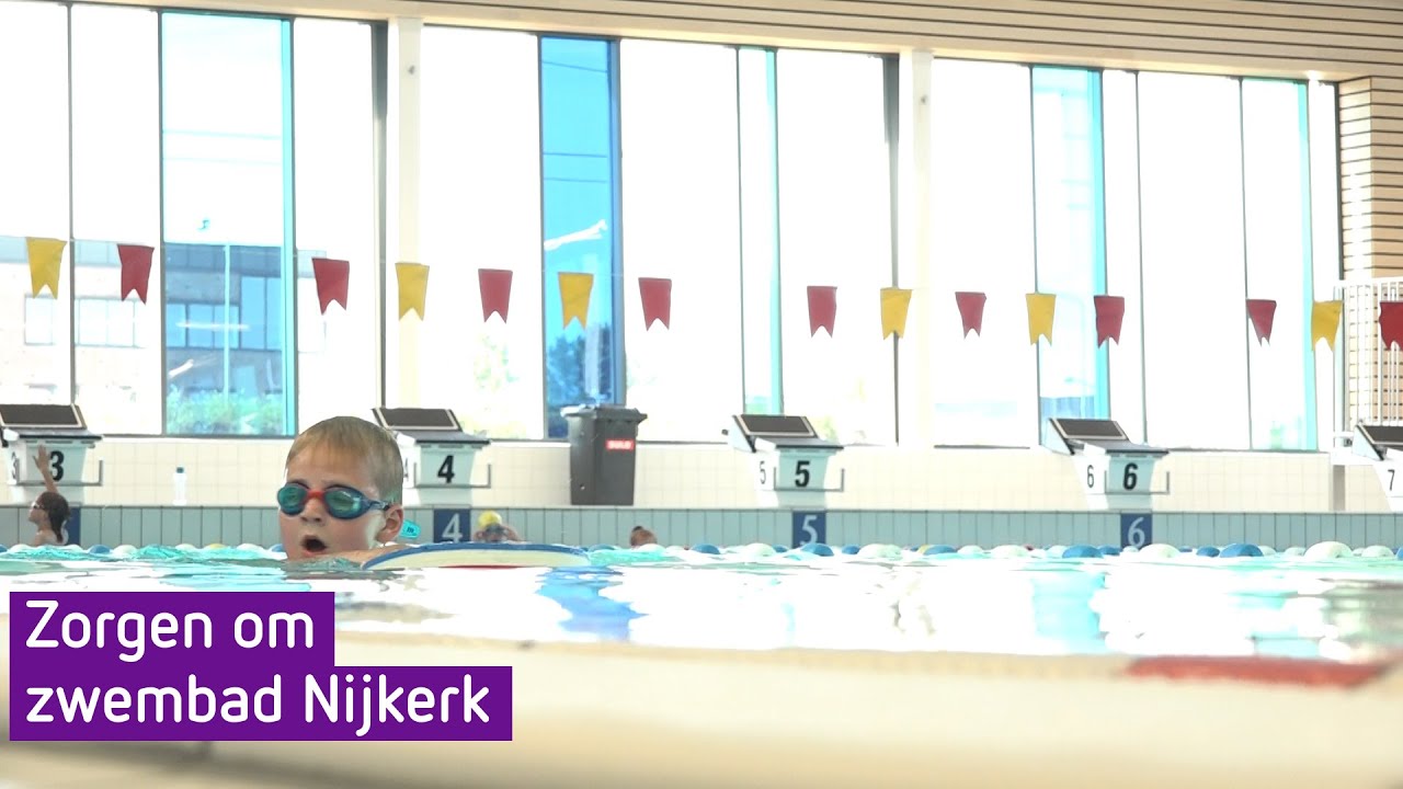Zorgen om zwembad Nijkerk, zwemvereniging vreest voor toekomst