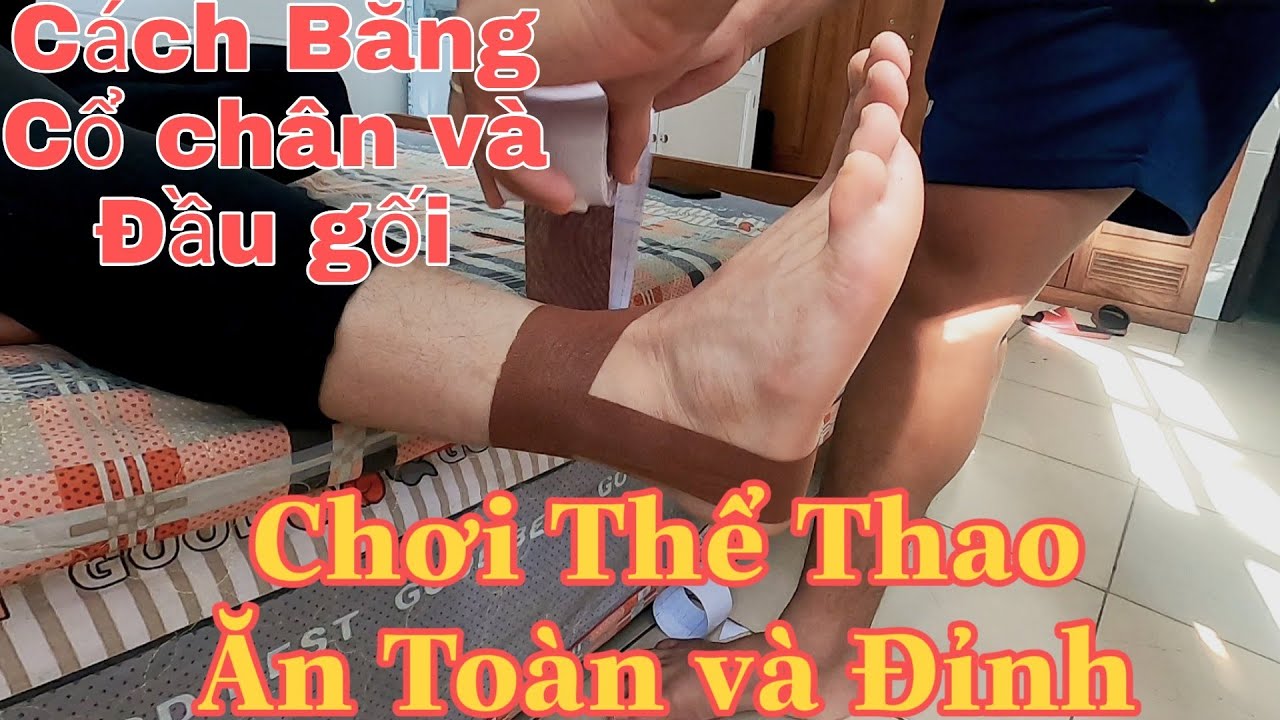 Hướng dẫn băng cổ, đâu gối trong chơi thể thao|Manhtranslna