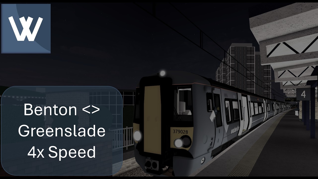 Roblox Stepford County Railway - WaterLine Suburban Line Benton - Greenslade