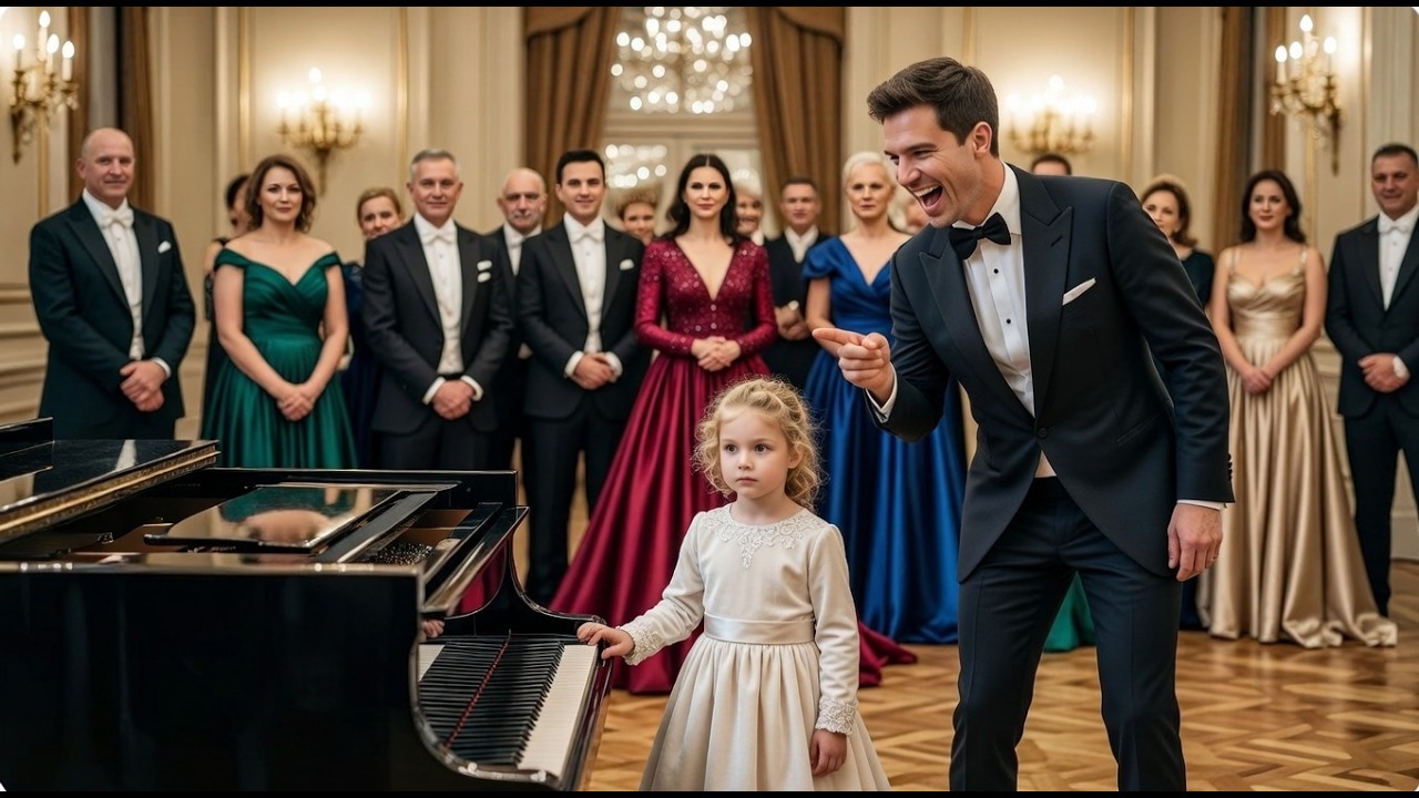Millionaire Mocked the Little Girl: “Play and I’ll Adopt You” — But Her Music Left Him Speechless