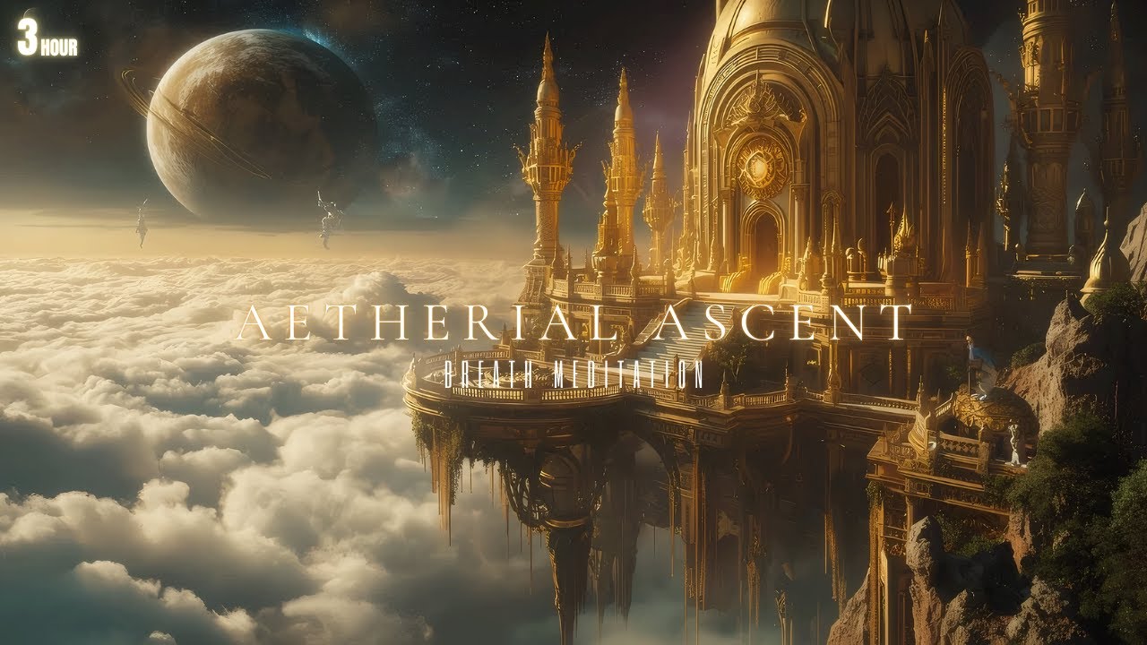 🌬️ Aetherial Ascent: Drifting Through Cloud Temples | Breath Meditation for Deep Calm