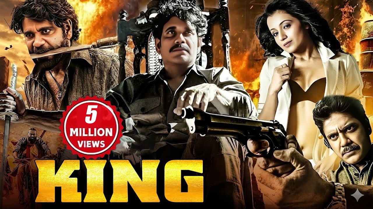 Nagarjuna's - King No 1 | New (2025) Released South Indian Hindustani Action Movie | Trisha