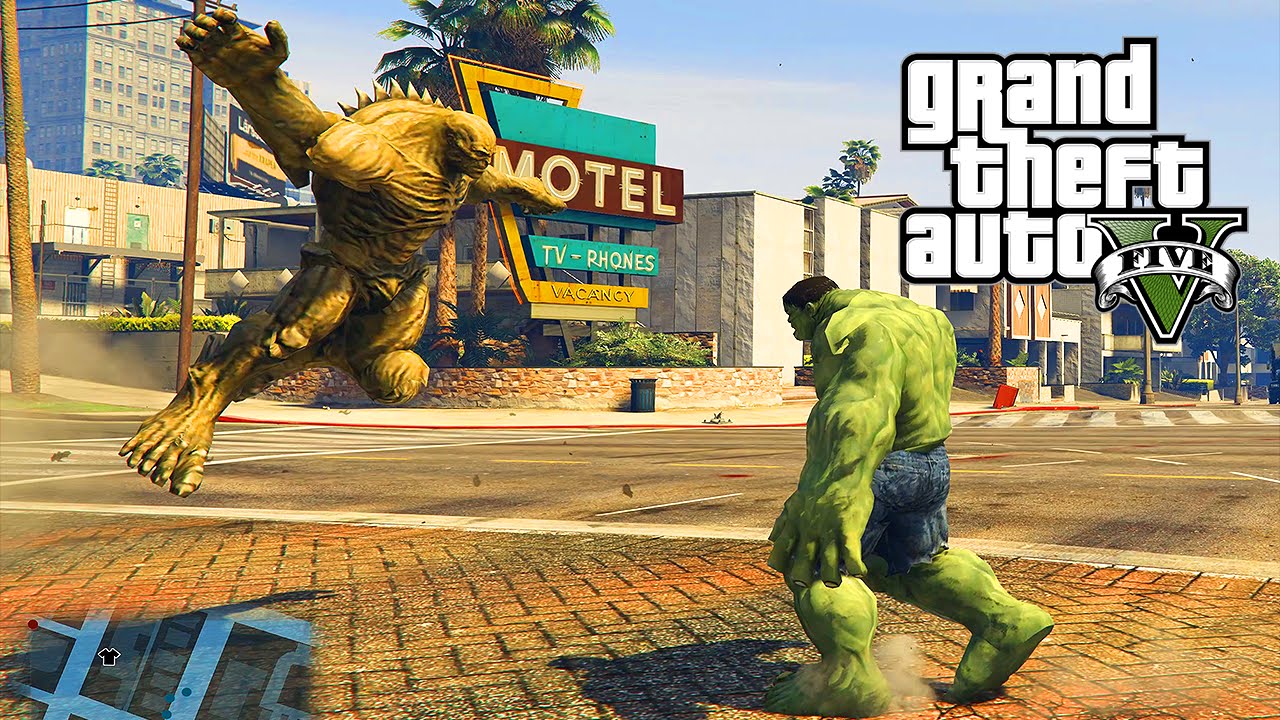 HULK vs ABOMINATION GTA 5