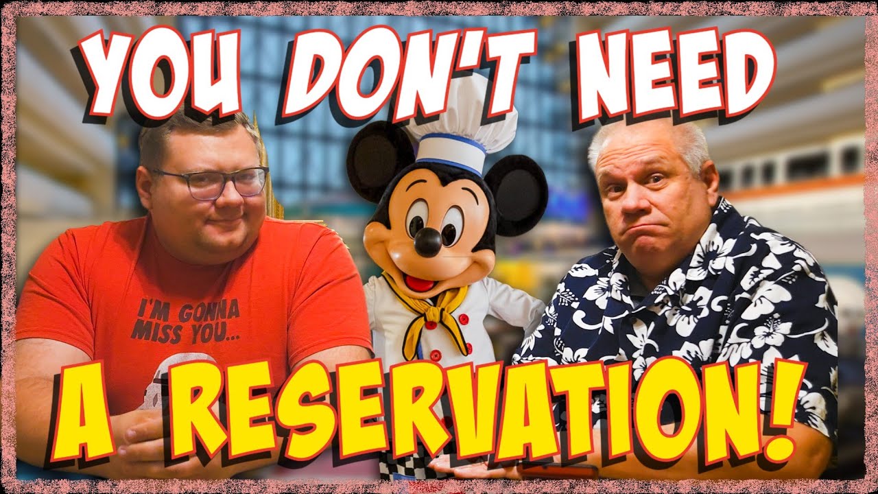 DISNEY DINING HACKS| When You DON'T Need Reservations
