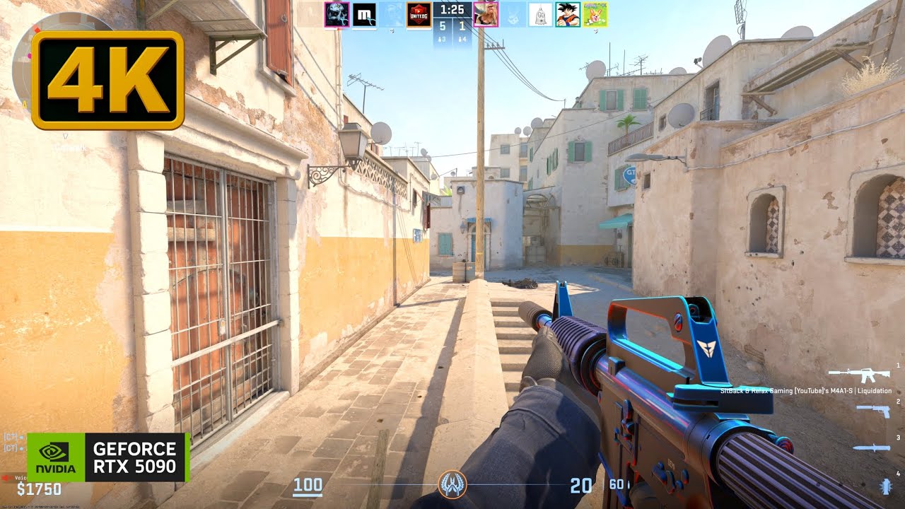 Counter-Strike 2 Gameplay 4K (No Commentary)