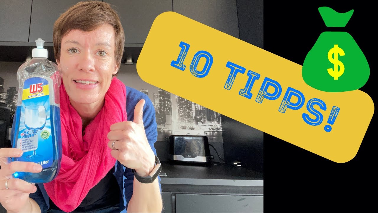 10 Tricks, wie DU mit Klarspüler sauber, schnell und sparsam putzt! (Frugalliving)