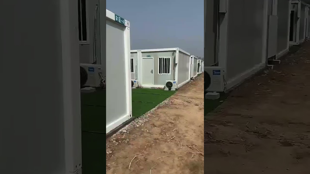 Folding Container House Actual Photograph