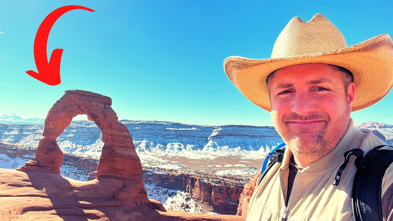 How to Hike to the Famous DELICATE ARCH in Arches National Park
